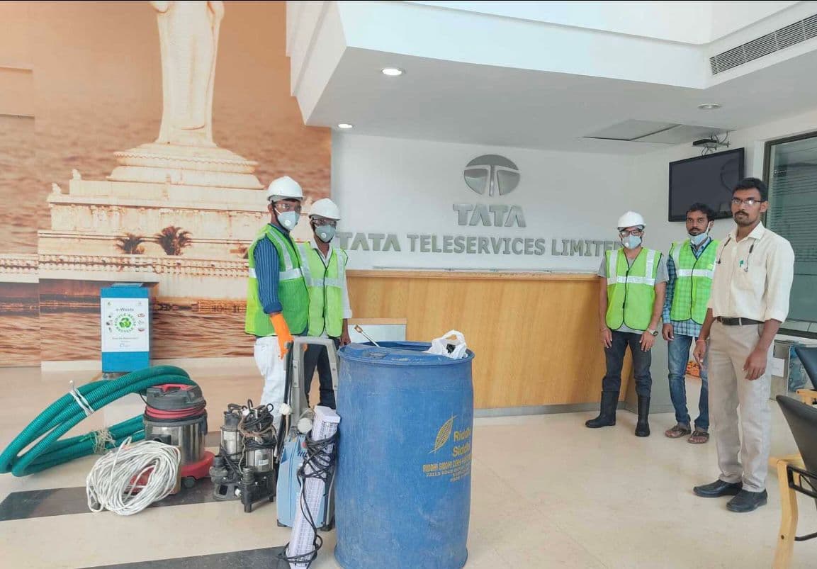 Commercial Water Tank Cleaning
